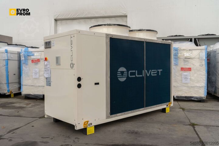 Chiller New Aircooled chiller CLIVET WSAT XEE 402 101 KW. 2025 yom