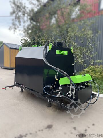 Mastic asphalt mixer TICAB Bitumen Emulsion Sprayer 2000L,Manufactu