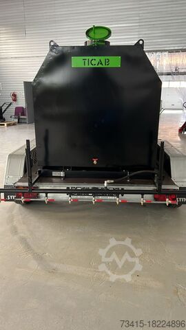 Mastic asphalt mixer TICAB Bitumen Emulsion Sprayer 2000L,Manufactu