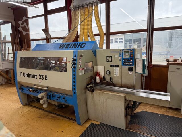 Vierseitenhobelmaschine WEINIG Unimat 23 E