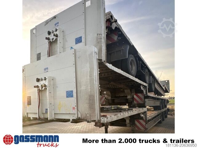 Tieflader-Sattelauflieger Fliegl SDS 390, 3x VORHANDEN!