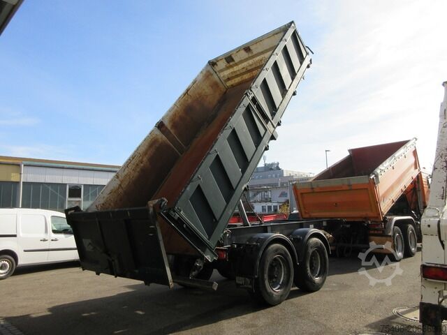Tipper trailer reisch Tandem Kippanhänger RTDK-18