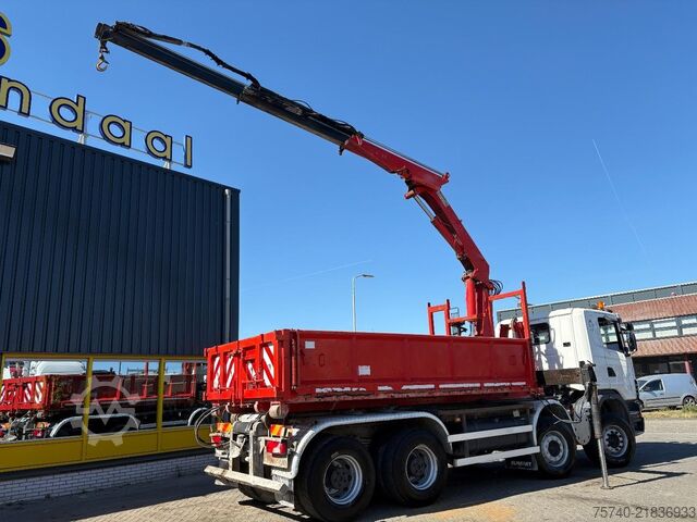 Hook arm system Scania G 420 + HMF 1723 K2 + 8X4 + HOOKSYSTEM + SPRING...