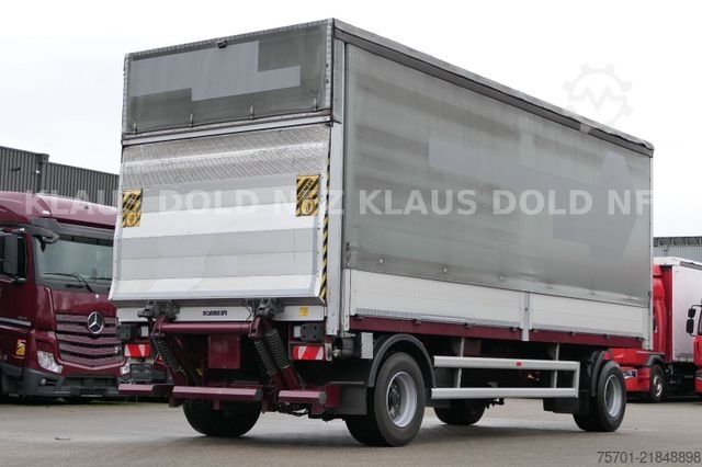 Reefer trailer  Galliker ST 2A Durchladesystem Bordwände LBW