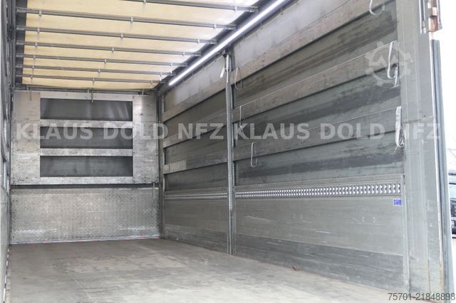 Reefer trailer  Galliker ST 2A Durchladesystem Bordwände LBW