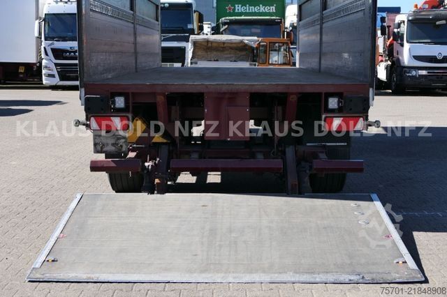 Reefer trailer  Galliker ST 2A Durchladesystem Bordwände LBW