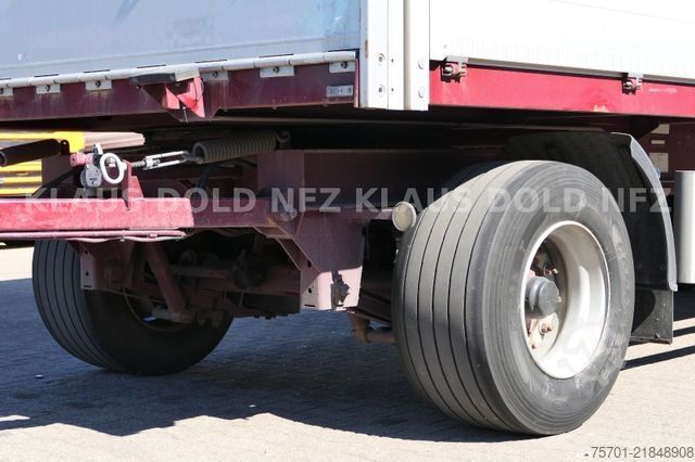 Reefer trailer  Galliker ST 2A Durchladesystem Bordwände LBW