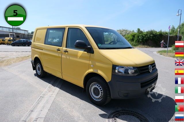 Panel van Volkswagen T5 Transporter 2.0 TDI PARKTRONIK EURO-5 2xSCHIEBETÜR CoC