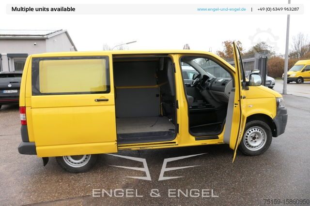Panel van Volkswagen T5 Transporter 2.0 TDI PARKTRONIK EURO-5 2xSCHIEBETÜR CoC