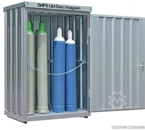 Gas cylinder container B1420xD1080xH2250mm - 1 piece  