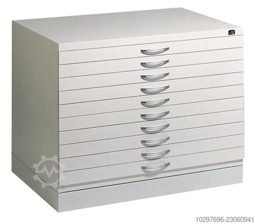 Drawing cabinet light grey/light grey - 1 pc  