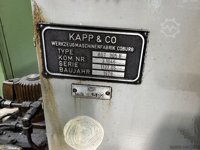 Worm grinding machine Kapp AST 305 B