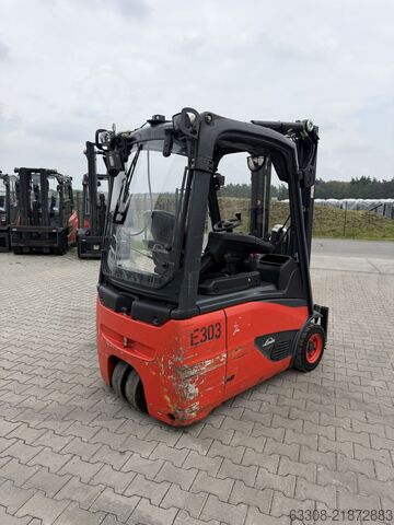 Electric 3-wheel forklift Linde E16-02