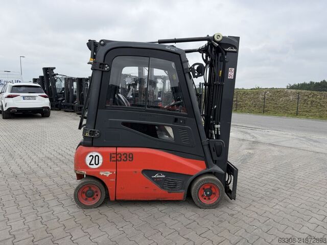 Electric 4-wheel forklift Linde E16P-02