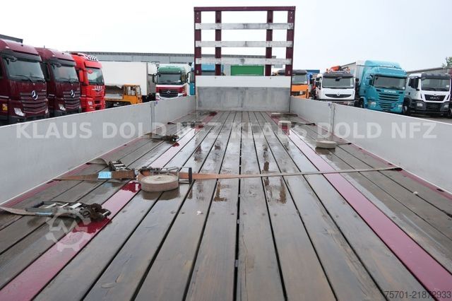Open trailer Galliker PLDASDLF 18 Bordwände