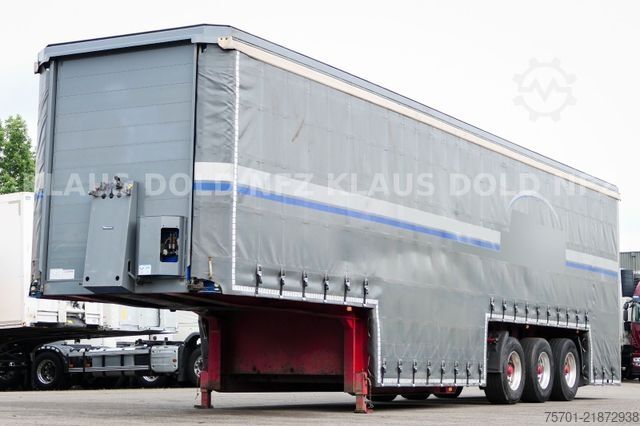 Beverage semitrailer KEMPF SPG34/3 Getränke Curtainsider Schiebeplane