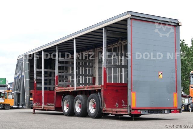 Beverage semitrailer KEMPF SPG34/3 Getränke Curtainsider Schiebeplane