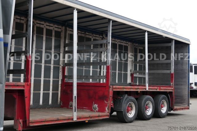 Beverage semitrailer KEMPF SPG34/3 Getränke Curtainsider Schiebeplane