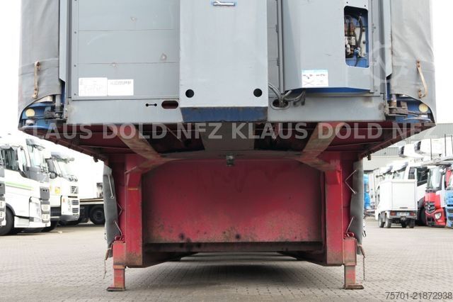 Beverage semitrailer KEMPF SPG34/3 Getränke Curtainsider Schiebeplane