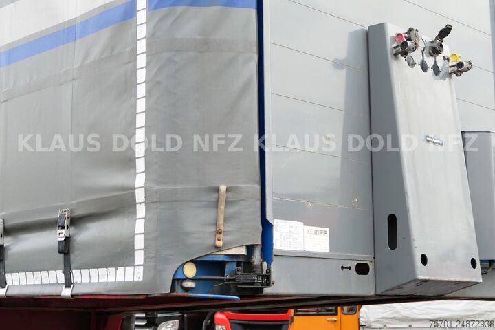 Beverage semitrailer KEMPF SPG34/3 Getränke Curtainsider Schiebeplane