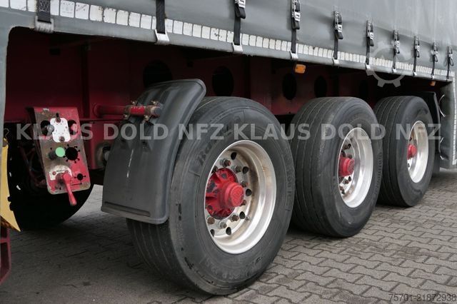Beverage semitrailer KEMPF SPG34/3 Getränke Curtainsider Schiebeplane