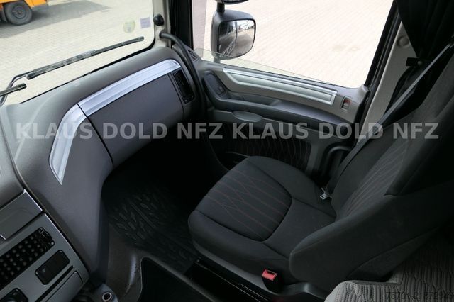 Flatbed truck with tarp DAF XF 480 PP Retarder Komplettzug Lecitrailer
