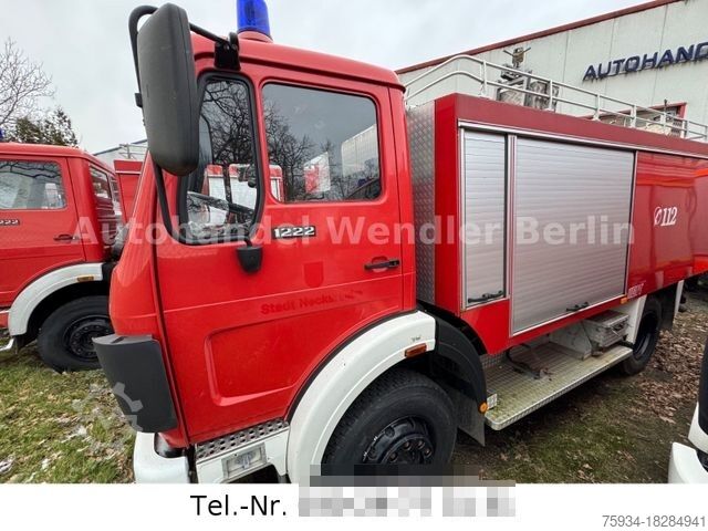 LKW mit Kofferaufbau MERCEDES-BENZ 1222AF 4x4 FeuerwehrSW2000 orig13tkm H-Gutachten