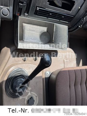 LKW mit Kofferaufbau MERCEDES-BENZ 1222AF 4x4 FeuerwehrSW2000 orig13tkm H-Gutachten