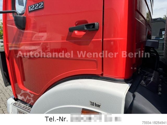 LKW mit Kofferaufbau MERCEDES-BENZ 1222AF 4x4 FeuerwehrSW2000 orig13tkm H-Gutachten