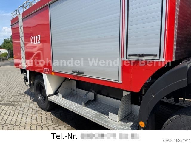 LKW mit Kofferaufbau MERCEDES-BENZ 1222AF 4x4 FeuerwehrSW2000 orig13tkm H-Gutachten