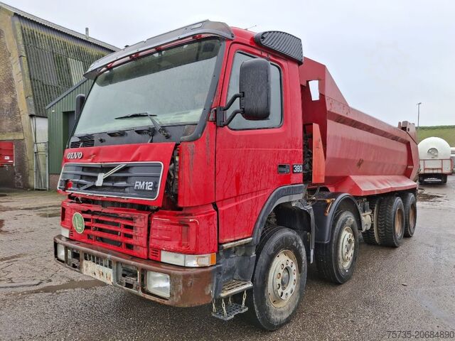 Tipper VOLVO FM 12-380 8X4 STEEL SUSPENSION