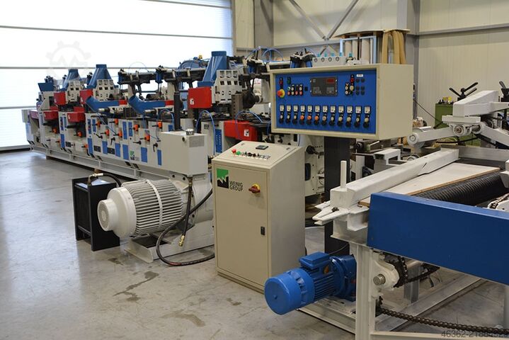 Four side moulder Weinig 200m/min Hydromat Super 30B + Feed system