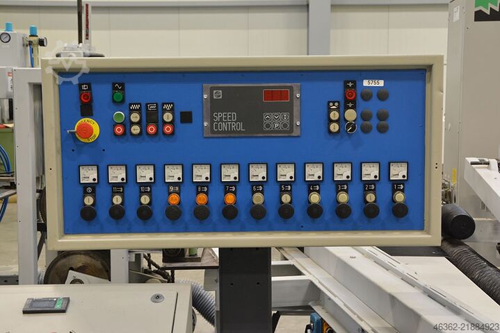 Four side moulder Weinig 200m/min Hydromat Super 30B + Feed system