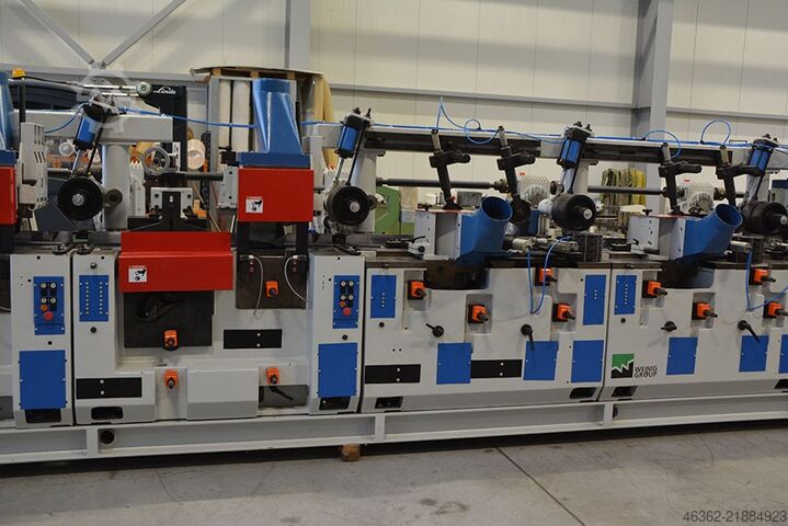 Four side moulder Weinig 200m/min Hydromat Super 30B + Feed system