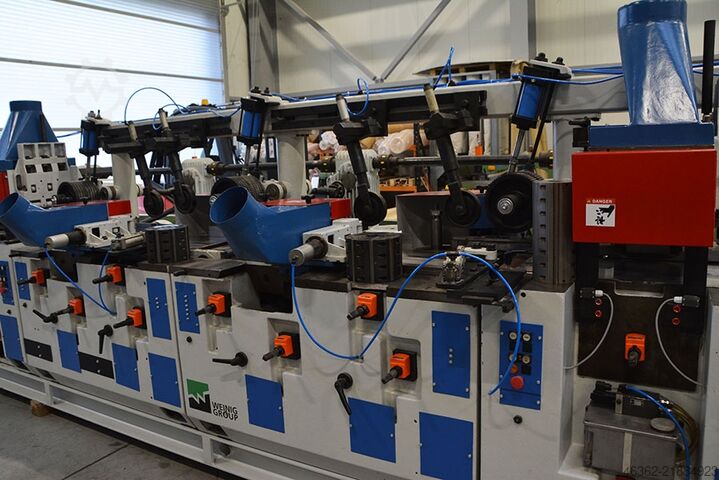 Four side moulder Weinig 200m/min Hydromat Super 30B + Feed system