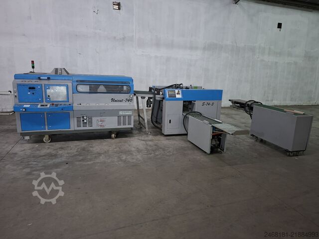 Unicut 740 cutting machine and bundling machine Unigraphica Unicut 740 i S-74-3