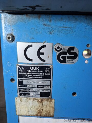 Unicut 740 cutting machine and bundling machine Unigraphica Unicut 740 i S-74-3
