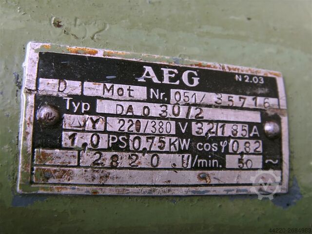 Topfschleifmaschine Brueckner FSH 1