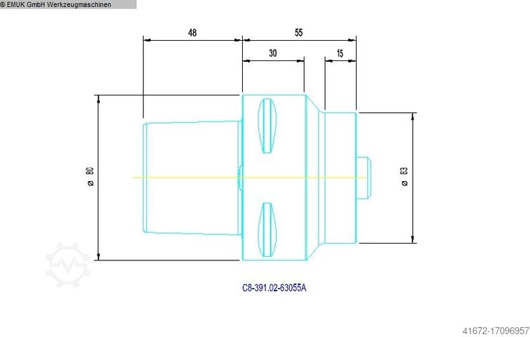 Tool taper SANDVIK COROMANT Reduzieradapter
