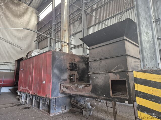 4 MW Biomassekessel für Trommeltrockner POLIGRAN GRANPAL GRANPAL S 015