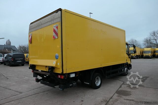 Transporter mit Koffer iveco EuroCargo ML 75 E 16 P LBW LUFT AUTOMATIK COC
