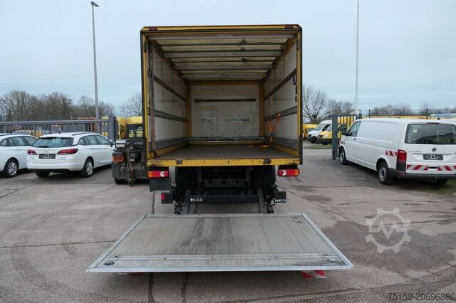 Transporter mit Koffer iveco EuroCargo ML 75 E 16 P LBW LUFT AUTOMATIK COC