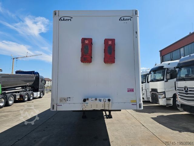 Box semitrailer Ekeri EKERI T3 * SEITENFALTWÄNDE * BPW