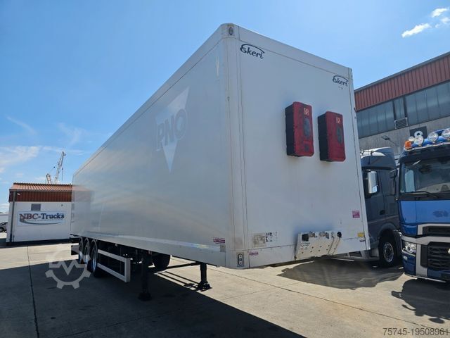 Box semitrailer Ekeri EKERI T3 * SEITENFALTWÄNDE * BPW