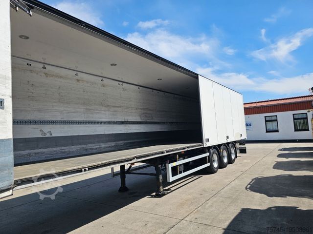Box semitrailer Ekeri EKERI T3 * SEITENFALTWÄNDE * BPW