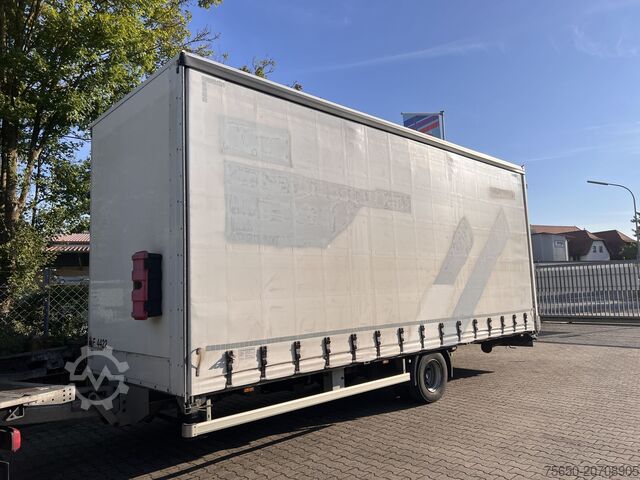Open trailer with tarp Ackermann Z-KA-F10.5/7,5  1 Achs Planenanhänger 10,5 t GG