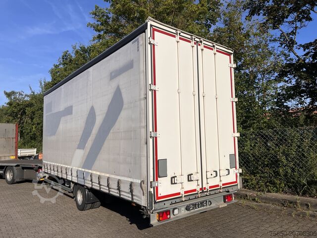 Open trailer with tarp Ackermann Z-KA-F10.5/7,5  1 Achs Planenanhänger 10,5 t GG