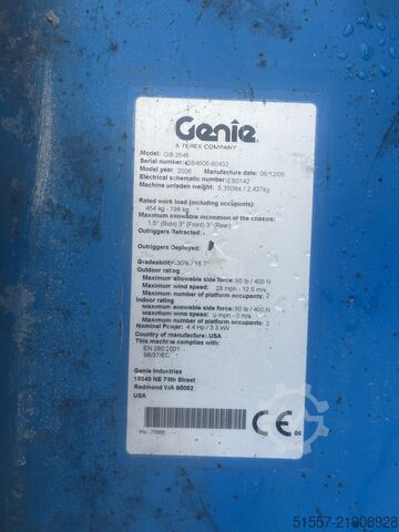 Scissor lift Genie GS 2646 | 2006