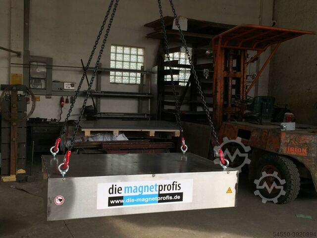 Lifting magnet Magnetic block Permanent die magnetprofis PEM2000x850x200