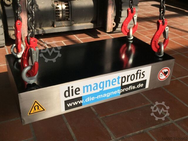 Magnetplatte Hackschnitzel die magnetprofis PEM420x250x100